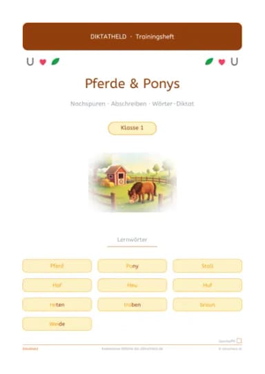 Deckblatt Pferde & Ponys
