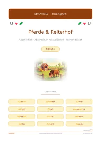 Deckblatt Pferde & Reiterhof